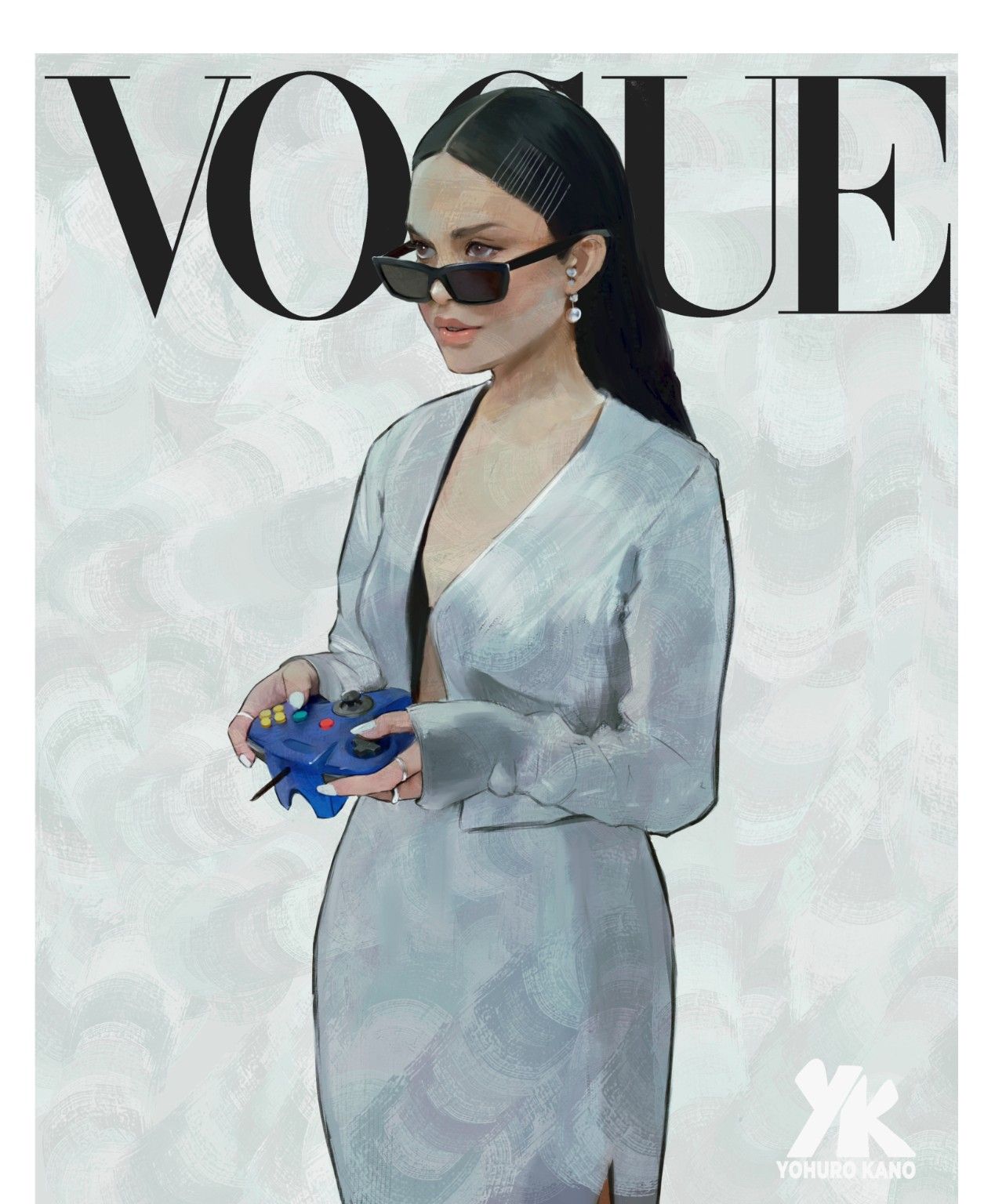 Fashion-editorial illustration