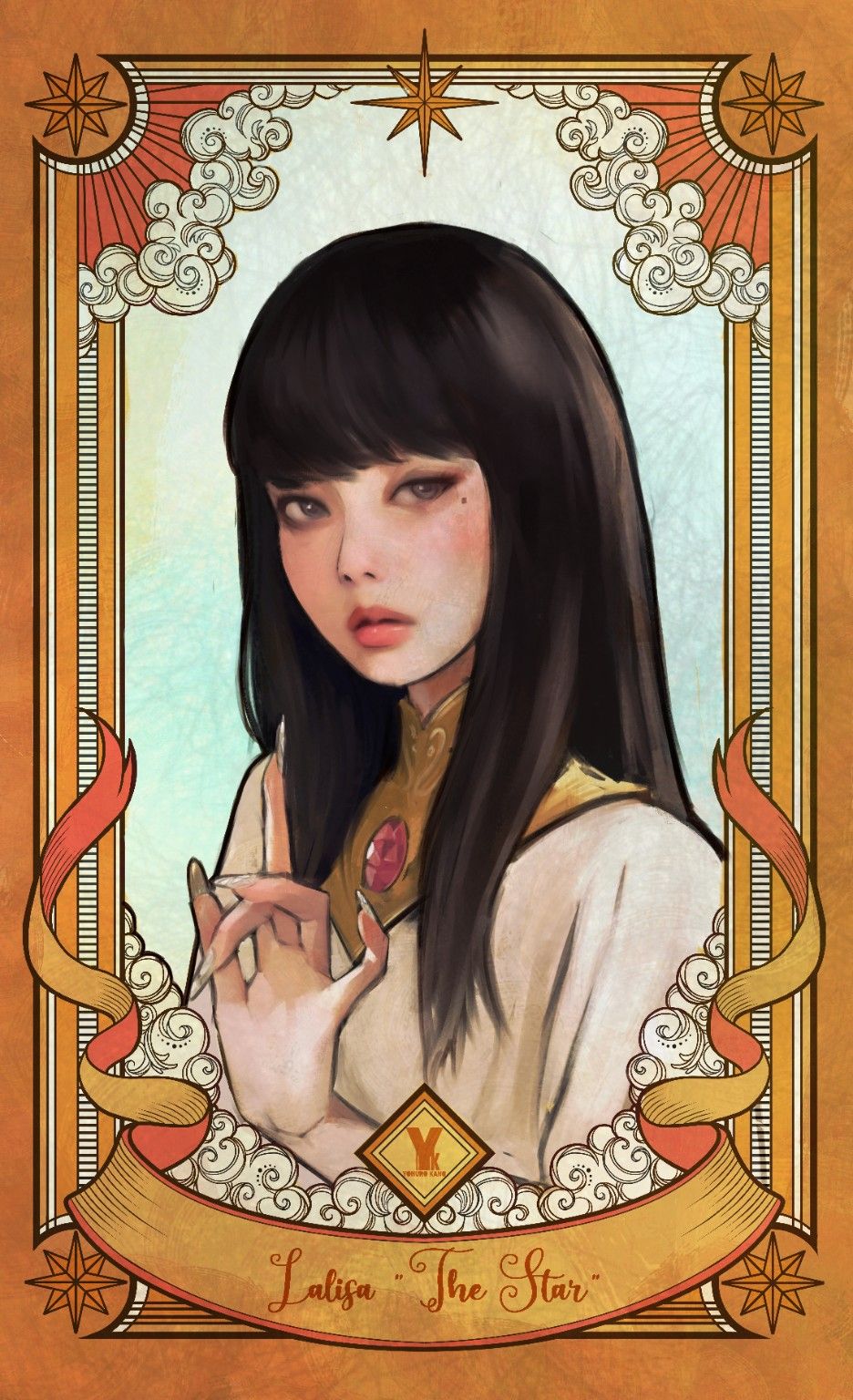 Tarot-style illustration