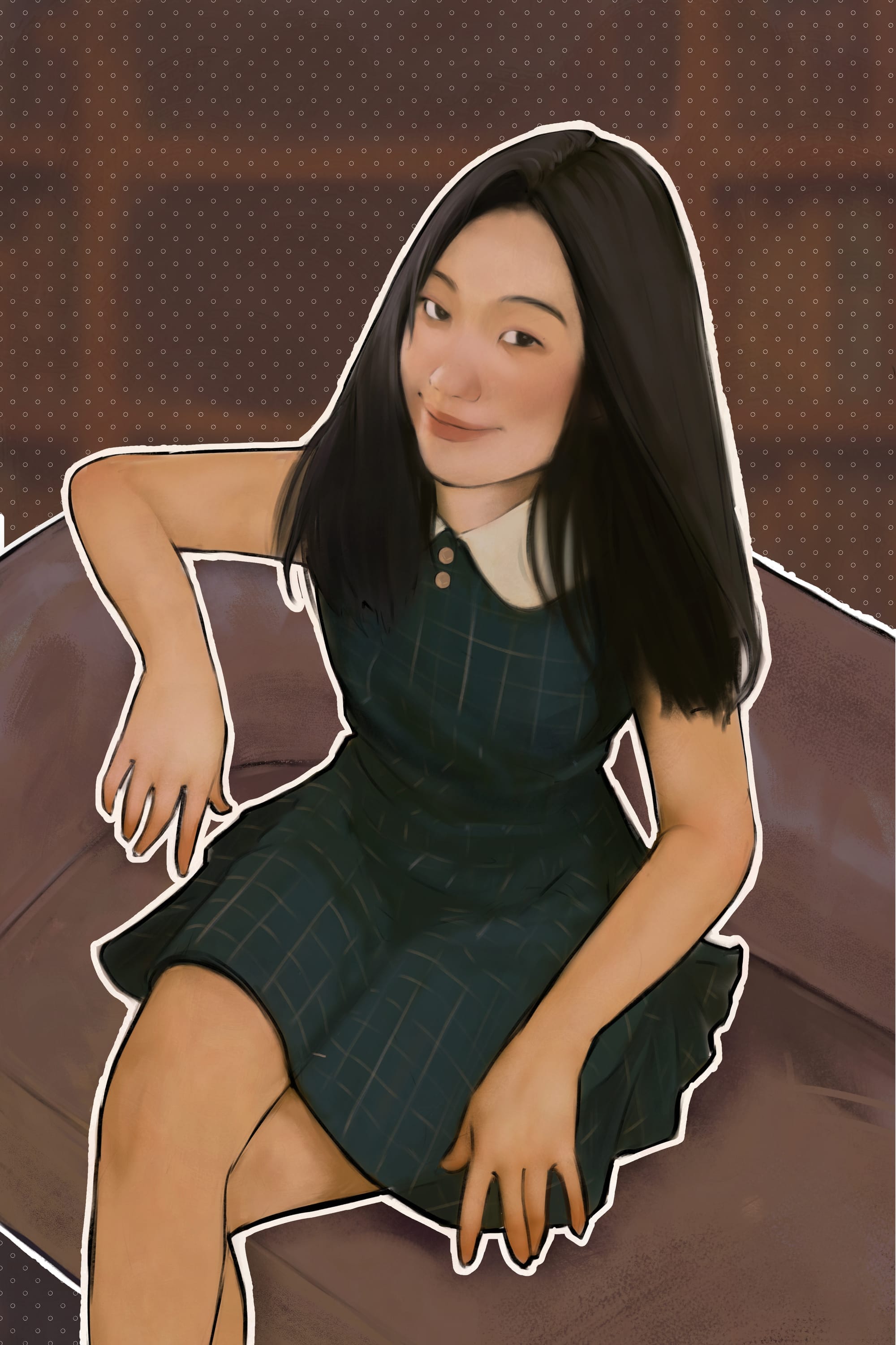 Character portrait, second pass
